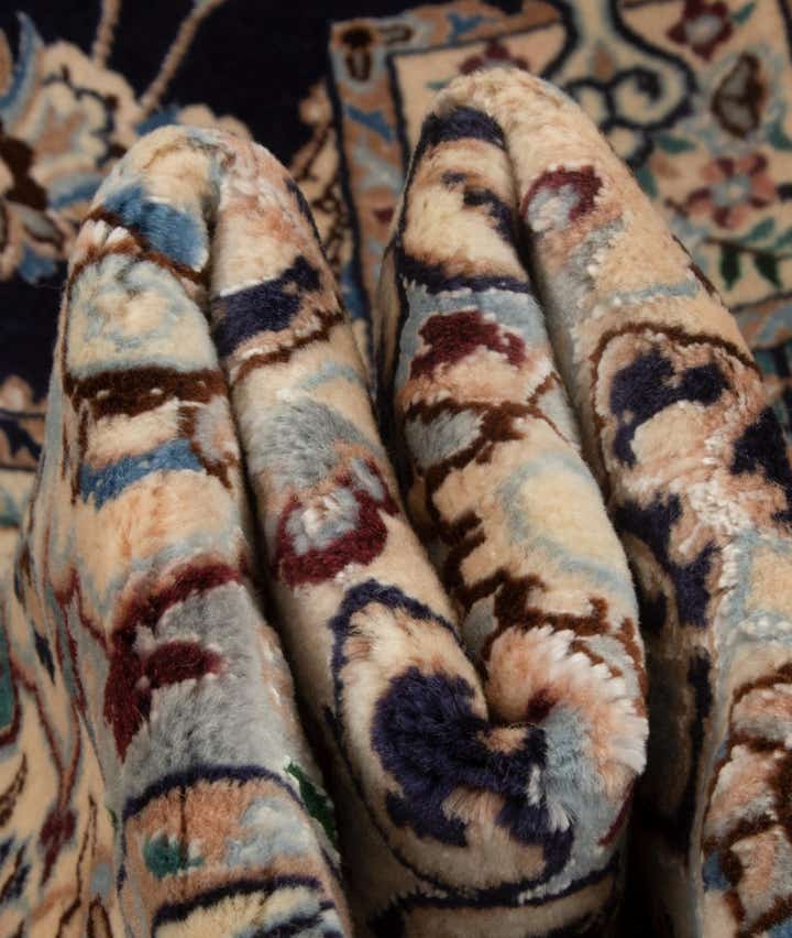 4' 2 x 5' 11 Hand Knotted Nain Persian Rug