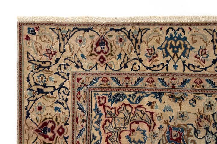 6' 2 x 9' 7 Hand Knotted Nain Persian Rug