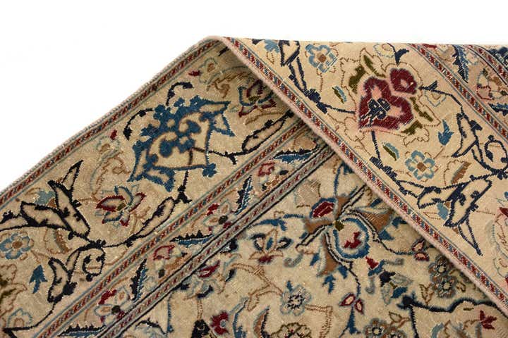 6' 2 x 9' 7 Hand Knotted Nain Persian Rug