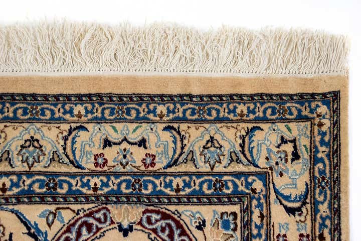 9' 8 x 12' 11 Hand Knotted Nain Rug