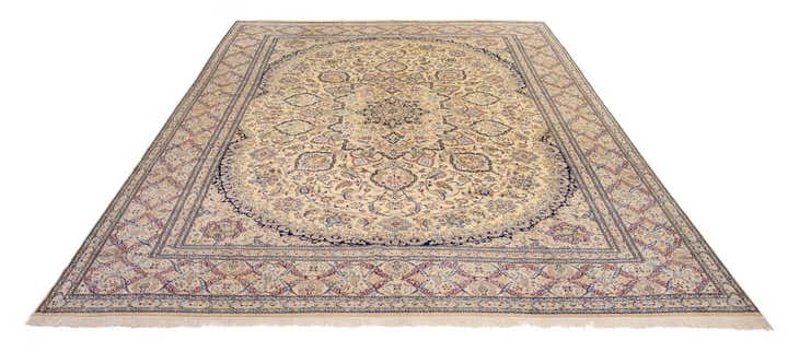 9' 8 x 12' 11 Hand Knotted Nain Rug