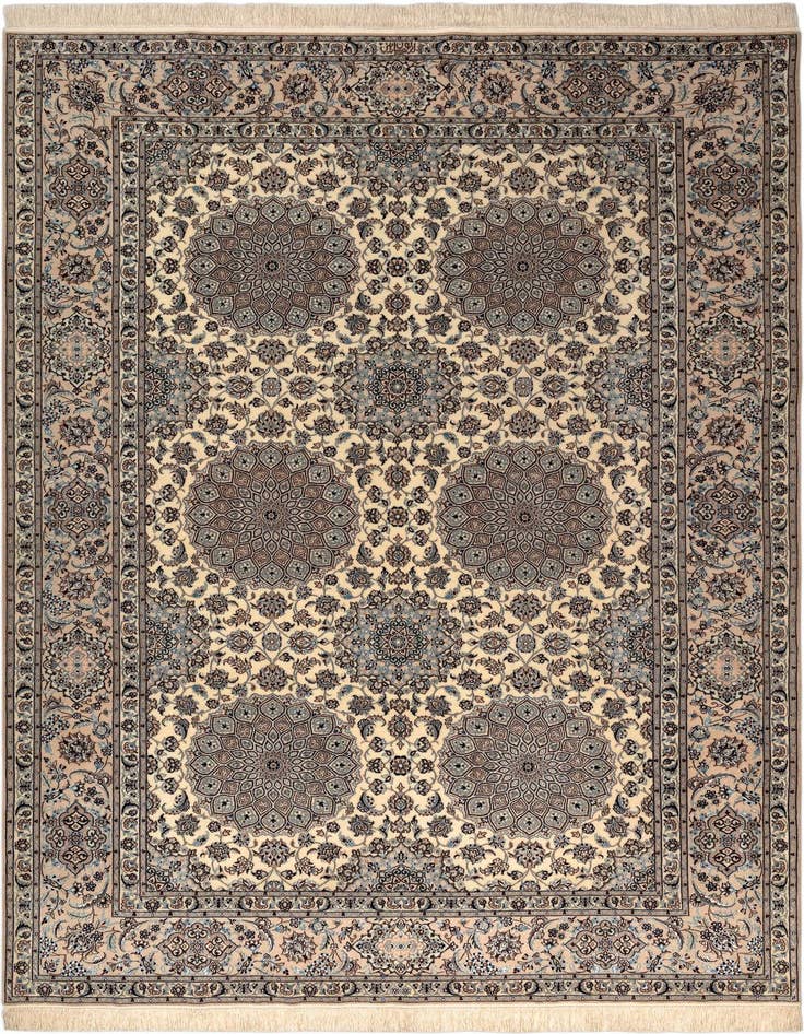 Detail image of 6' 9 x 10' 2 Nain Rug