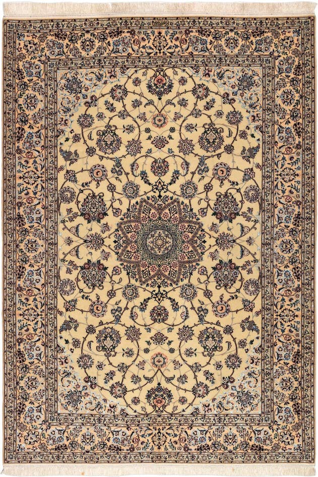 Detail image of 5' 4 x 7' 8 Nain Rug
