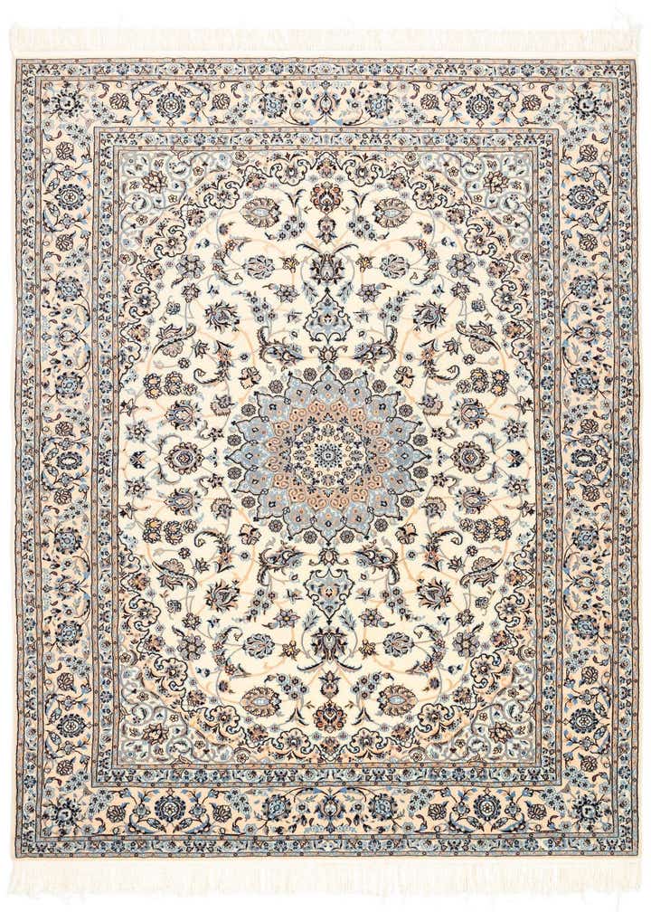 6' 7 x 9' 7 Nain Wool Rug