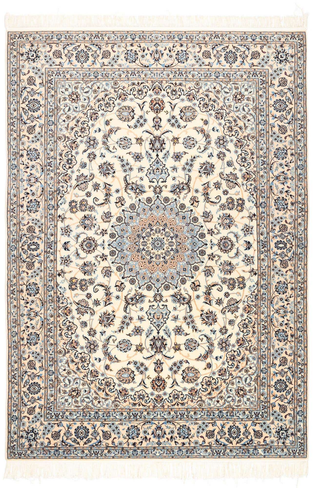 6' 7 x 9' 7 Nain Wool Rug