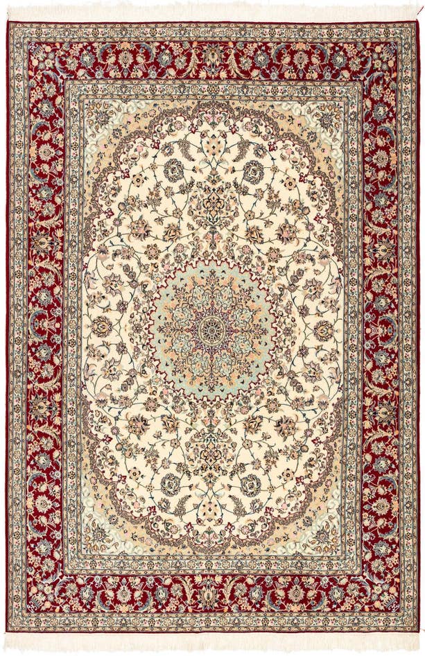 Detail image of 6' 8 x 10' Nain Rug