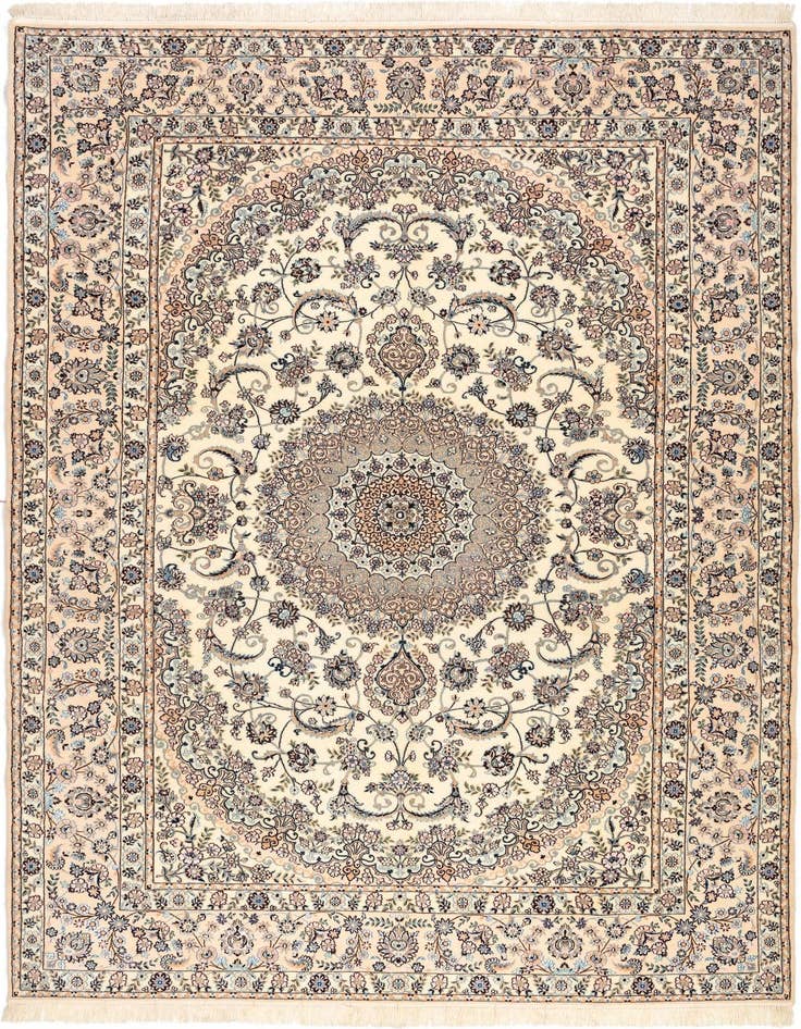 Detail image of 7' 1 x 10' 6 Nain Rug