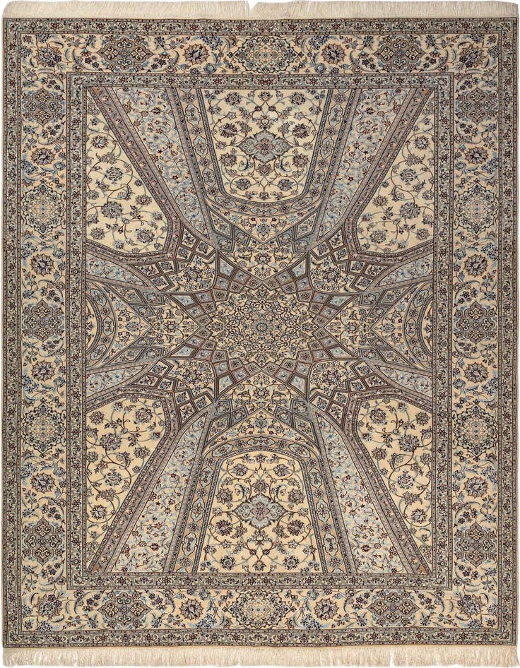 Detail image of 7' 1 x 10' 6 Nain Rug
