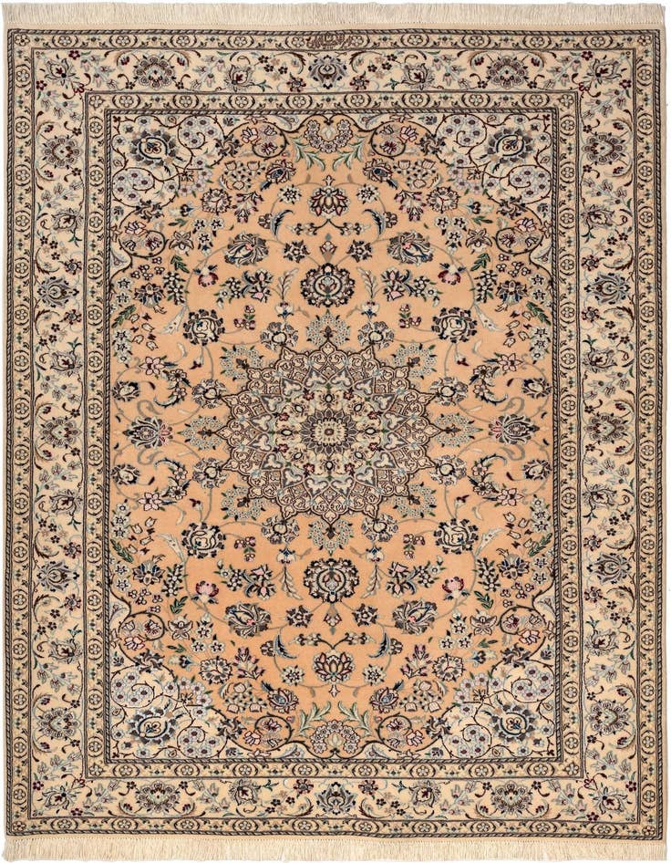 Detail image of 4' 2 x 6' Nain Rug