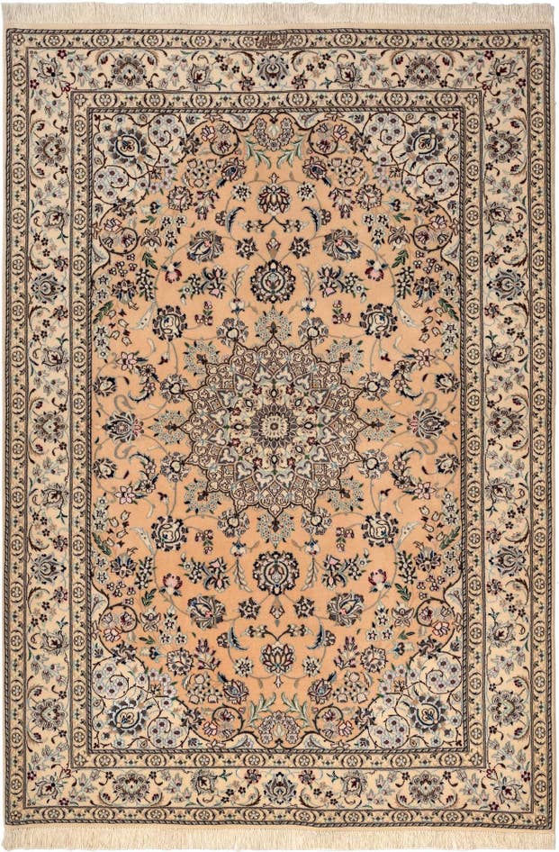 Detail image of 4' 2 x 6' Nain Rug