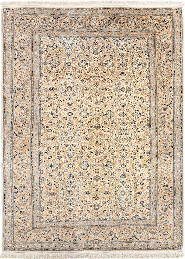5' 7 x 9' 2 Hand Knotted Nain Rug