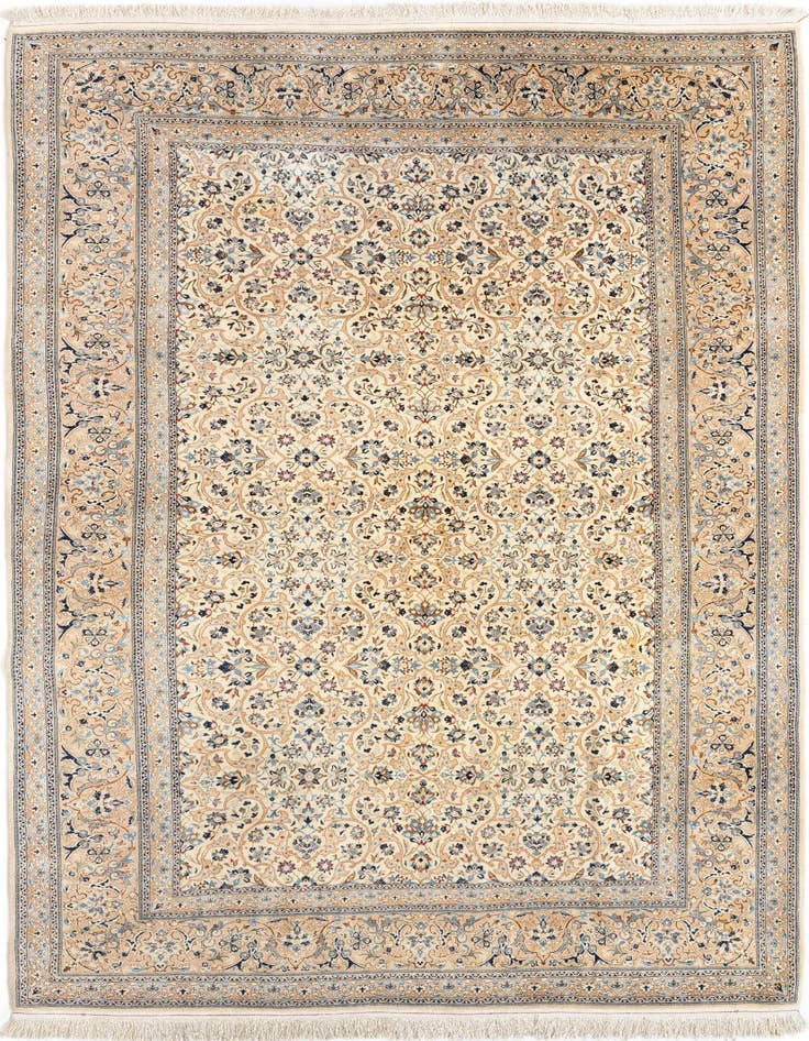 Detail image of 5' 7 x 9' 2 Hand Knotted Nain Rug