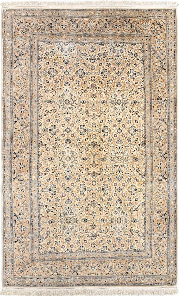 5' 7 x 9' 2 Hand Knotted Nain Rug