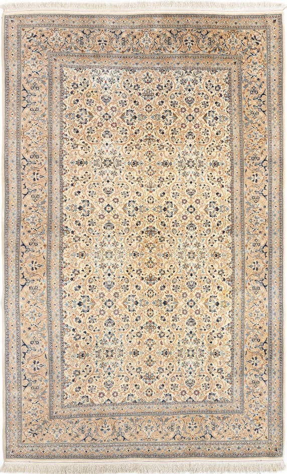 Detail image of 5' 7 x 9' 2 Hand Knotted Nain Rug