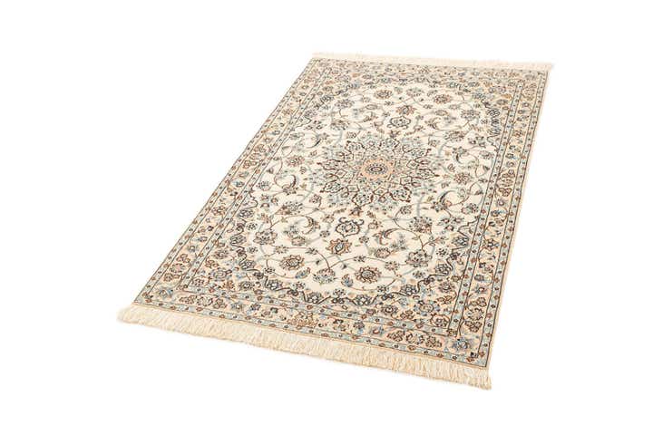 3' 5 x 5' 1 Hand Knotted Nain Rug