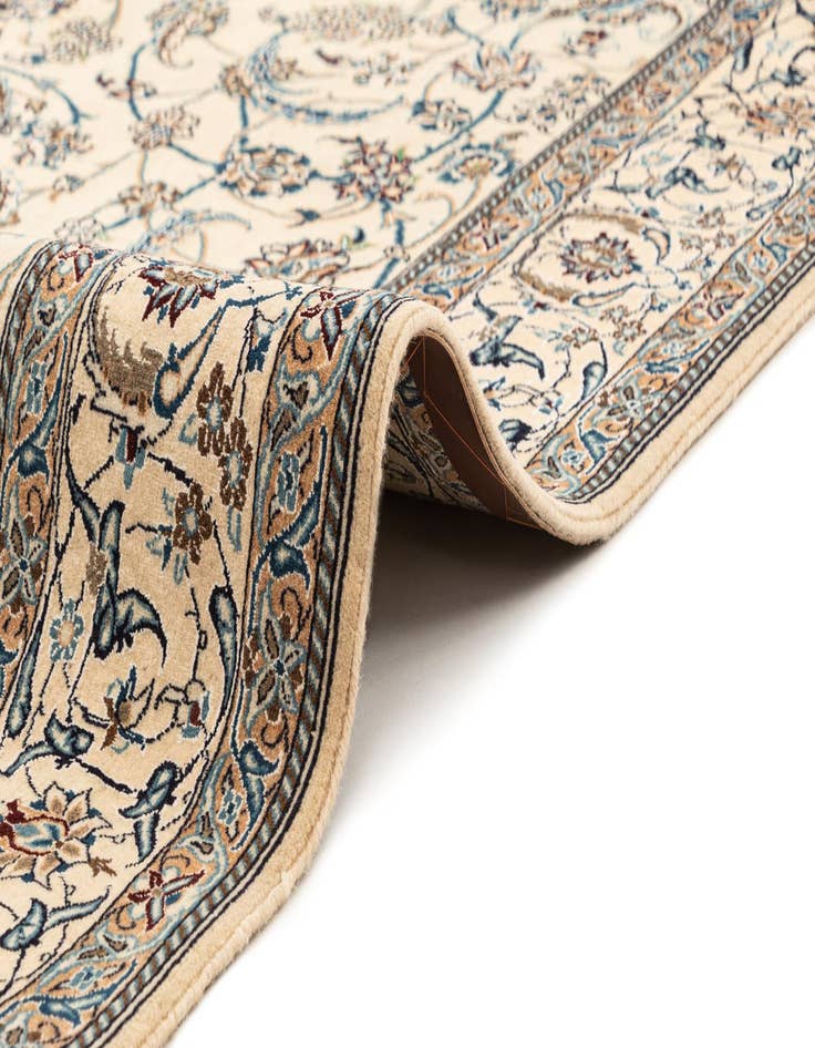 Detail image of 5' 7 x 8' 7 Hand Knotted Nain Rug