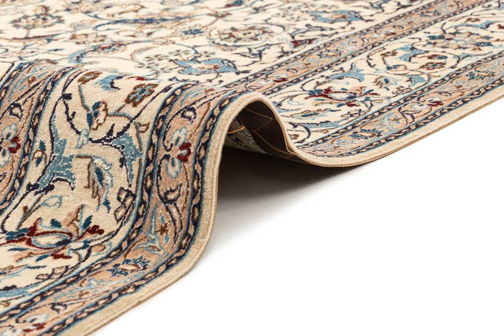 Detail image of 5' 3 x 8' 8 Hand Knotted Nain Rug