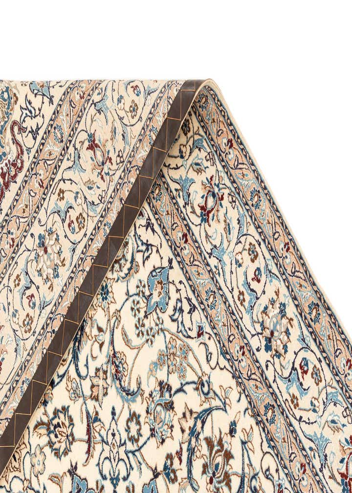 5' 3 x 8' 8 Hand Knotted Nain Rug