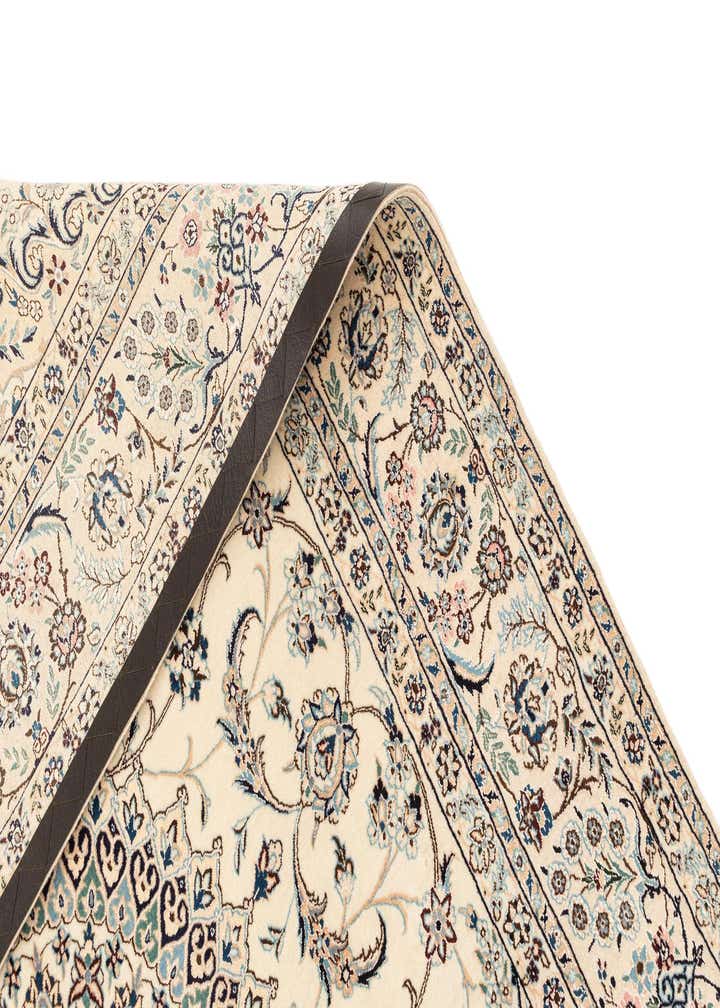 4' 10 x 7' 6 Hand Knotted Nain Rug