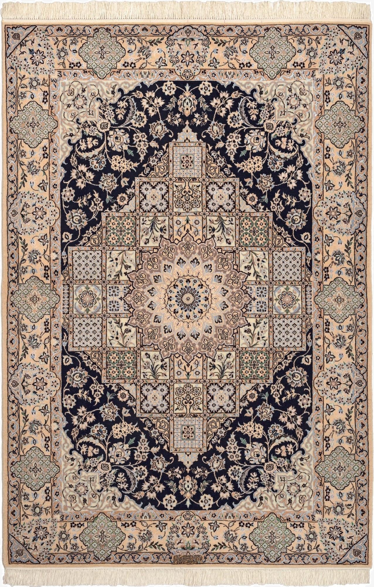 4' 2 x 6' 2 Nain Rug