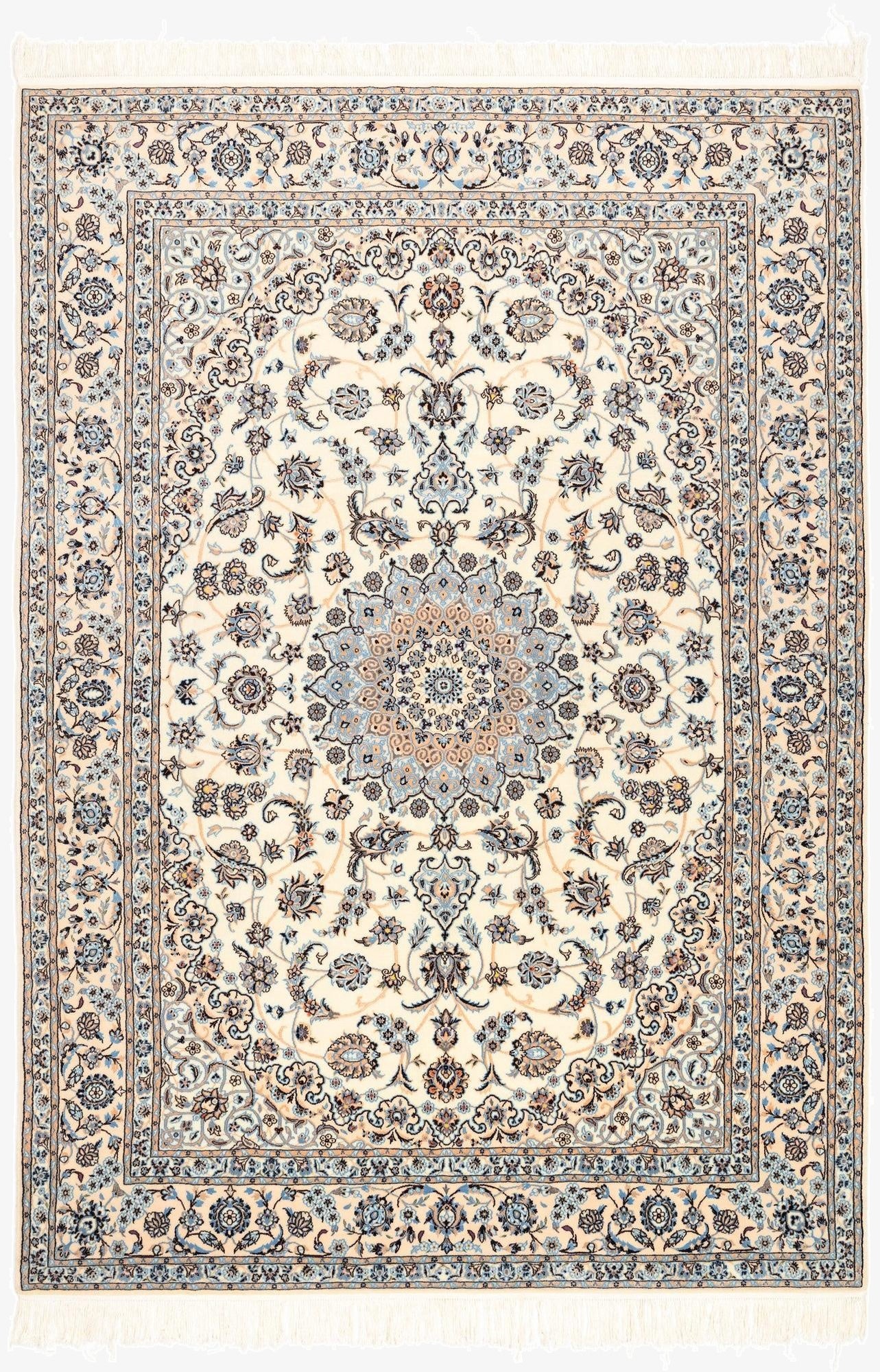 6' 7 x 9' 7 Nain Wool Rug