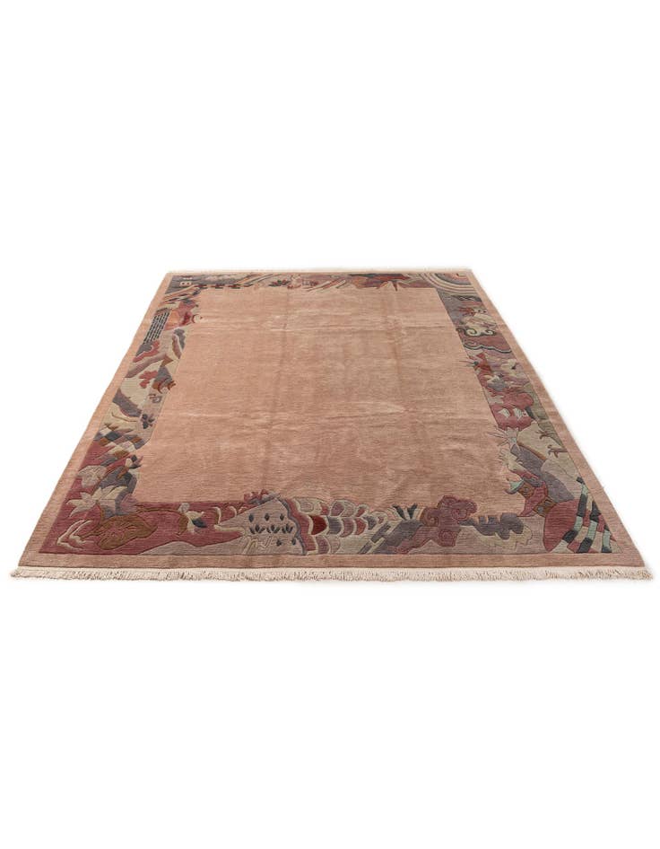 Detail image of 8' 6 x 11' 10 Hand Knotted Nepal Wool Rug