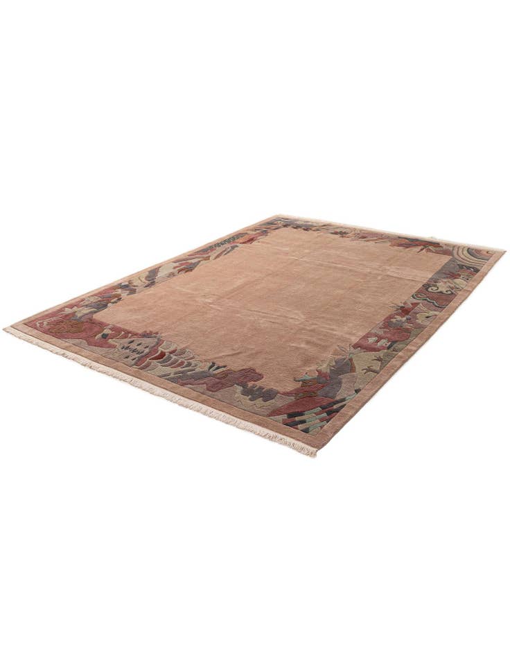 Detail image of 8' 6 x 11' 10 Hand Knotted Nepal Wool Rug