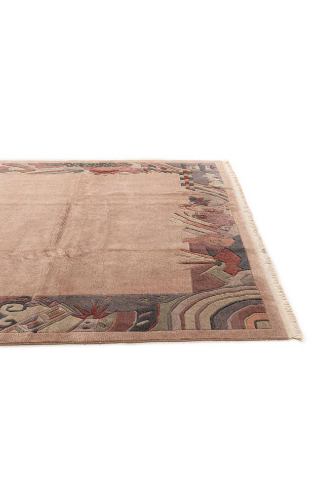 Detail image of 8' 6 x 11' 10 Hand Knotted Nepal Wool Rug