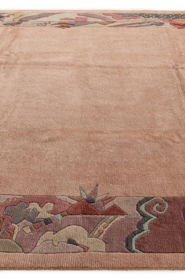Detail image of 8' 6 x 11' 10 Hand Knotted Nepal Wool Rug