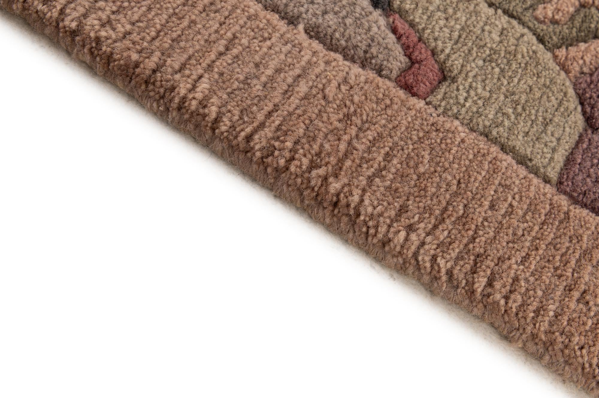 8' 6 x 11' 10 Hand Knotted Nepal Wool Rug