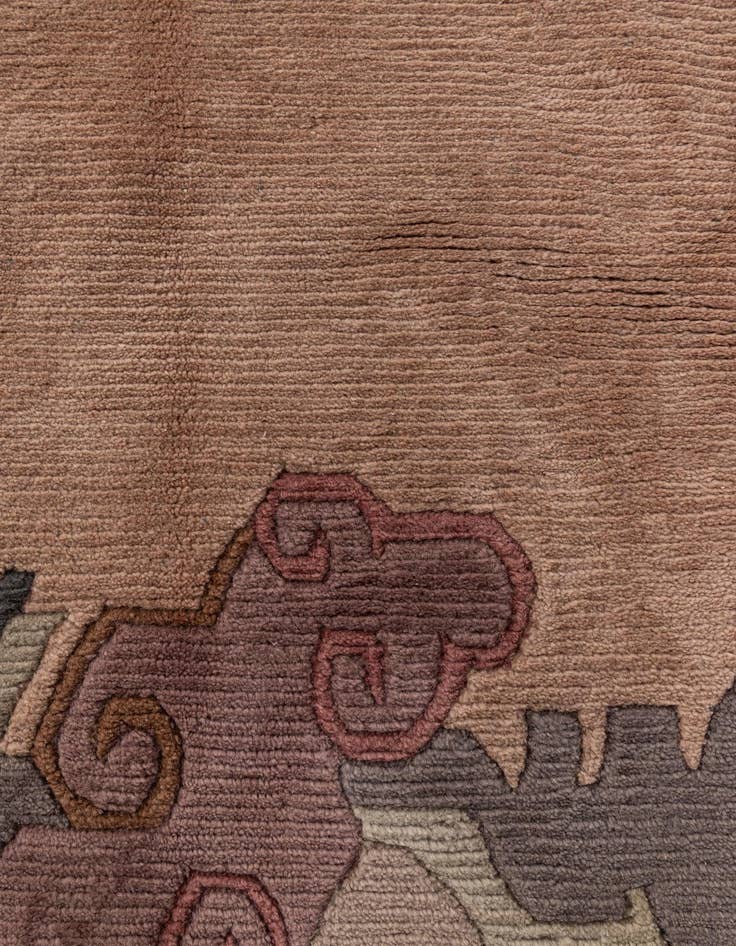 Detail image of 8' 6 x 11' 10  Hand Knotted Nepal Wool Rug