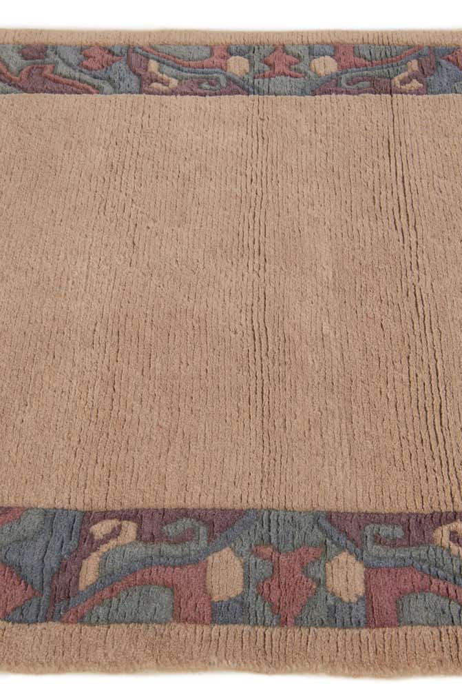 3' 11 x 5' 9 Hand Knotted Nepal Wool Rug