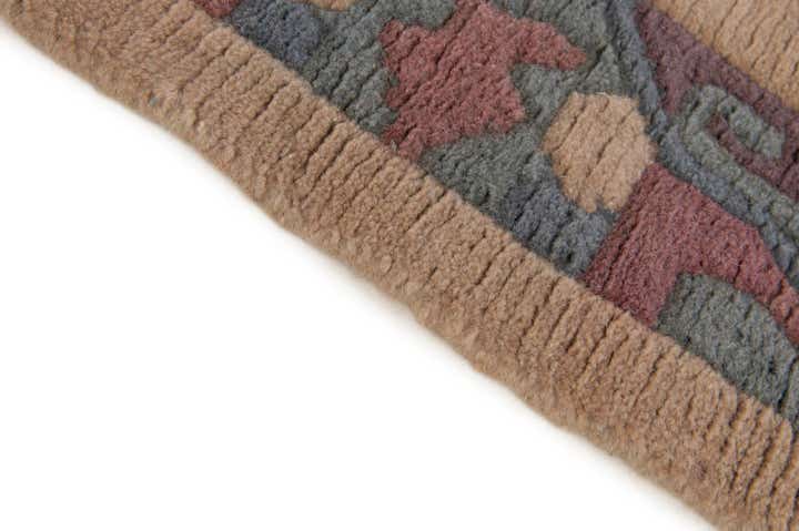 3' 11 x 5' 9 Hand Knotted Nepal Wool Rug