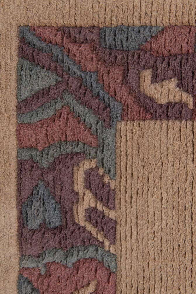 3' 11 x 5' 9 Hand Knotted Nepal Wool Rug