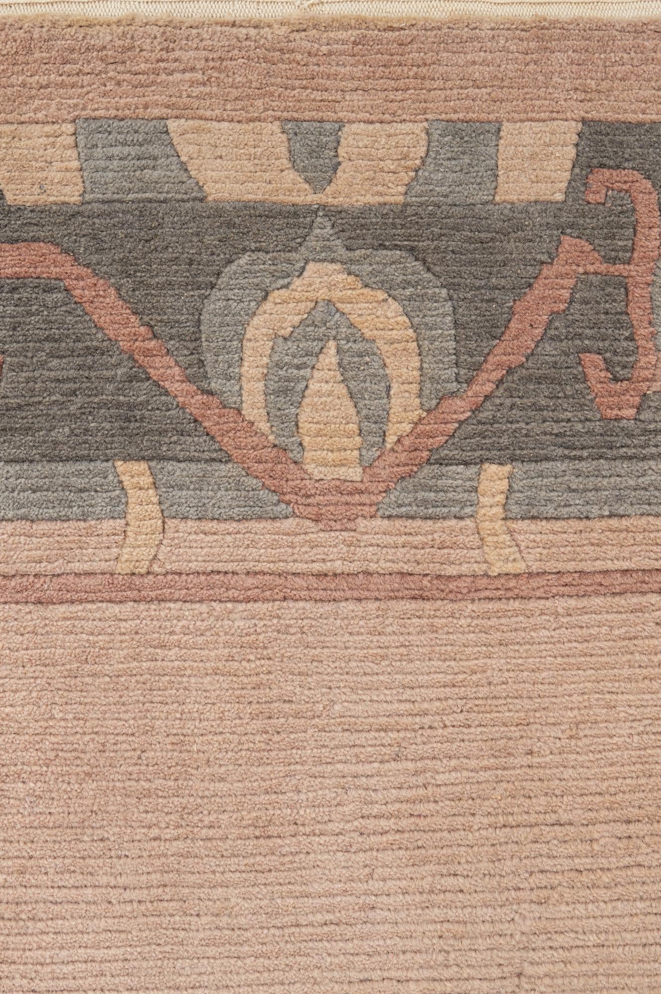 8' 3 x 11' 6 Hand Knotted Nepal Wool Rug
