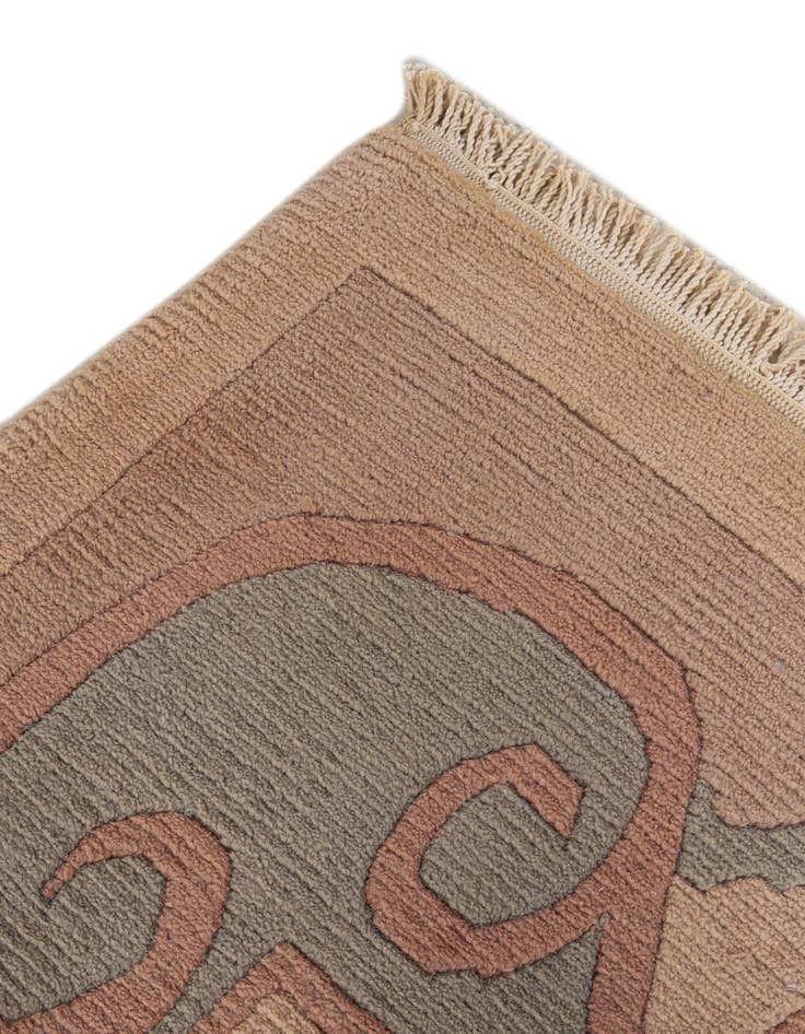 Detail image of 8' 3 x 11' 6  Hand Knotted Nepal Wool Rug