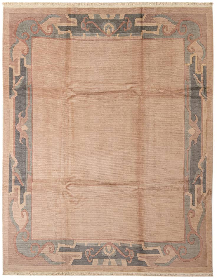 Detail image of 8' 3 x 11' 6 Hand Knotted Nepal Wool Rug