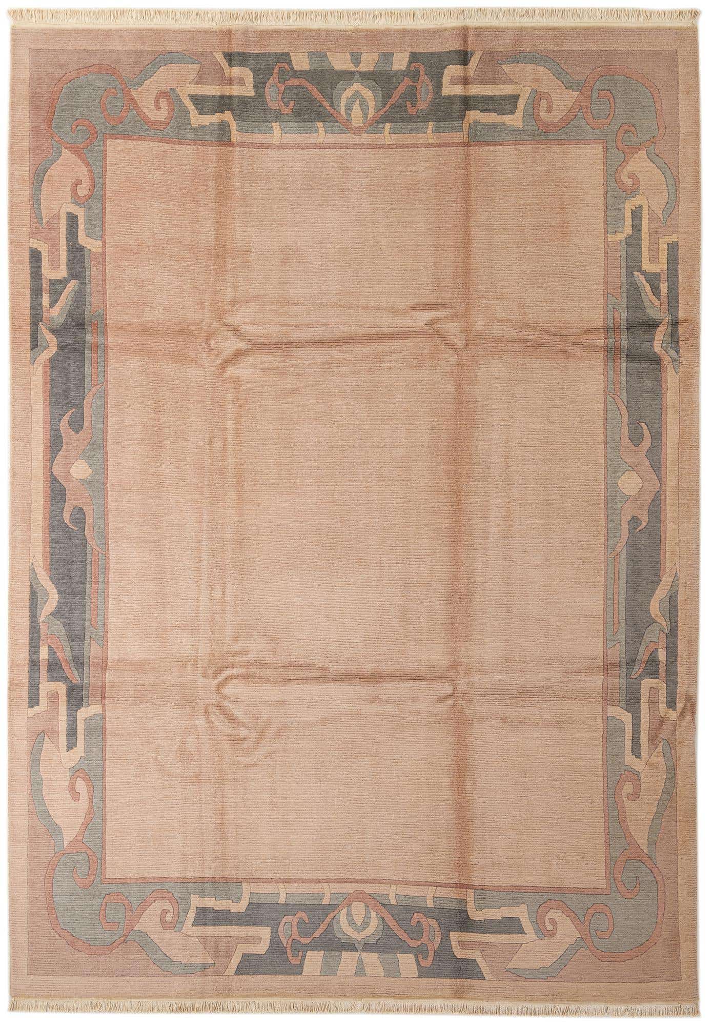 8' 3 x 11' 6 Hand Knotted Nepal Wool Rug