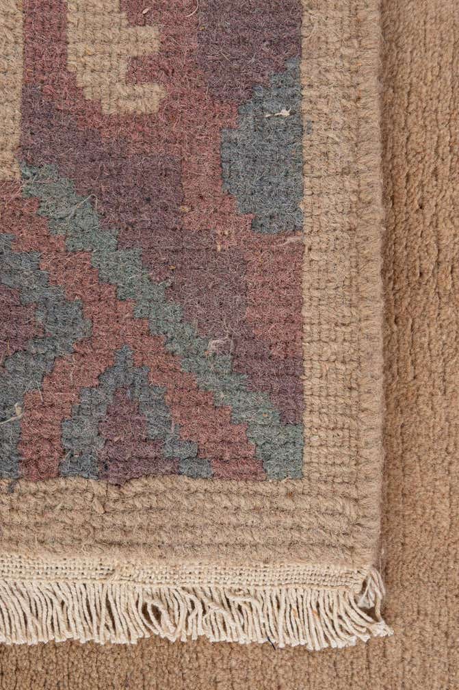4' x 5' 9 Hand Knotted Nepal Wool Rug