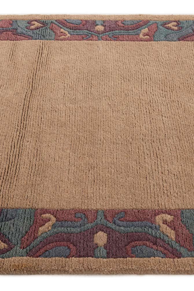 4' x 5' 9 Hand Knotted Nepal Wool Rug