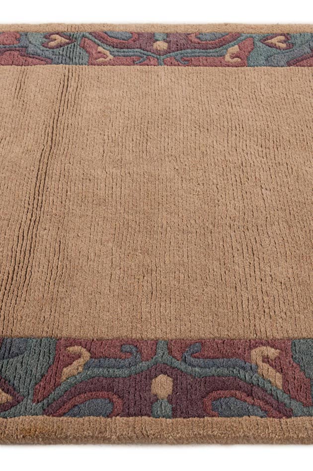 Detail image of 4' x 5' 9 Hand Knotted Nepal Wool Rug