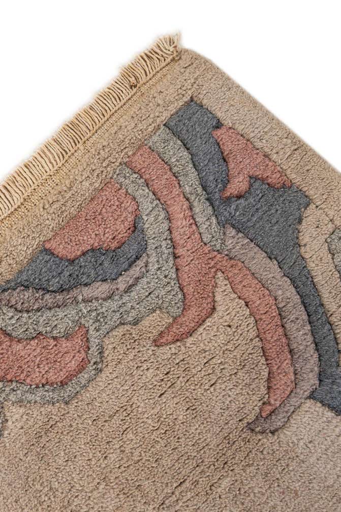 4' x 5' 10 Hand Knotted Nepal Wool Rug