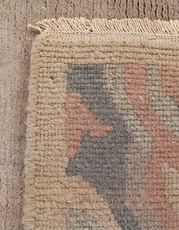 Detail image of 4' x 5' 10  Hand Knotted Nepal Wool Rug