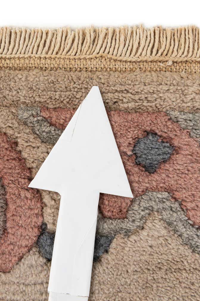 4' x 5' 10 Hand Knotted Nepal Wool Rug