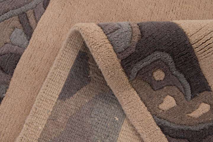 4' 2 x 5' 8 Hand Knotted Nepal Wool Rug