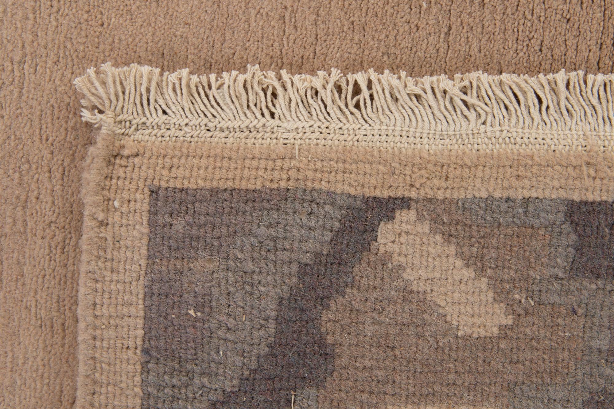 4' 2 x 5' 8 Hand Knotted Nepal Wool Rug