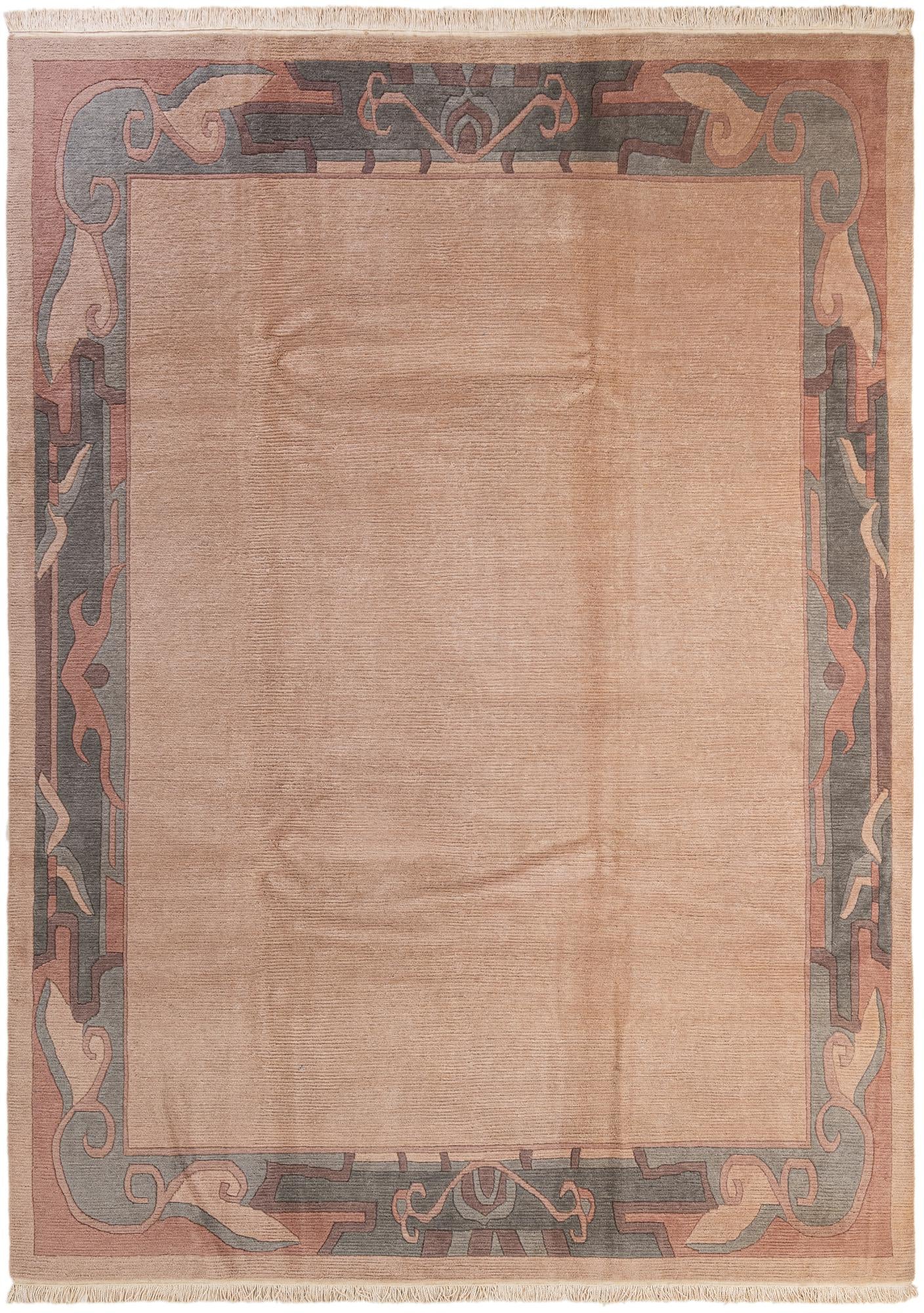 8' 4 x 11' 5 Hand Knotted Nepal Wool Rug