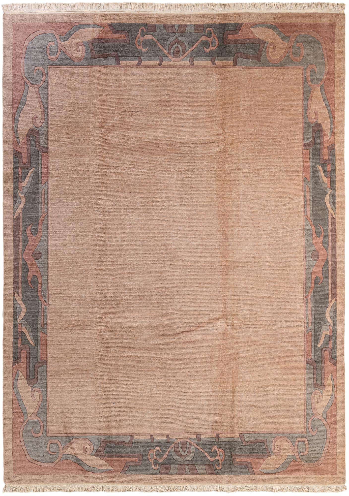 8' 4 x 11' 5 Hand Knotted Nepal Wool Rug