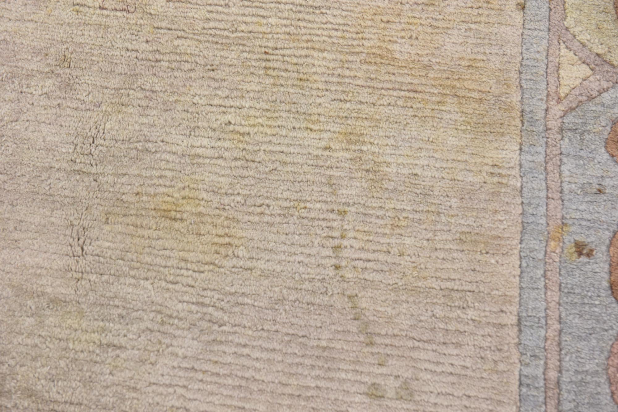 6' 7 x 9' 9 Hand Knotted Nepal Wool Rug