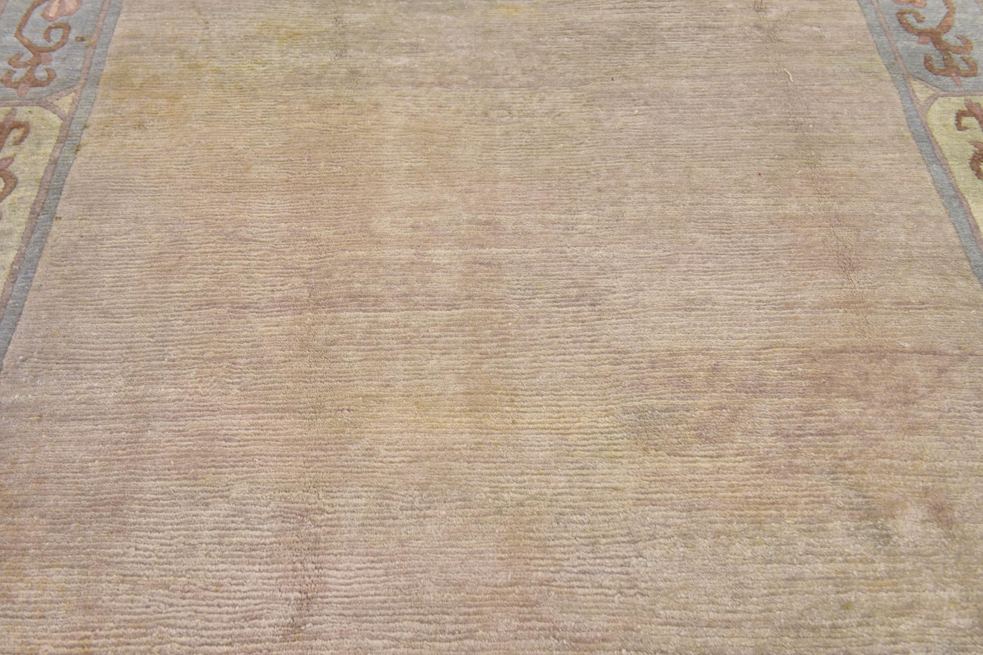 6' 7 x 9' 9 Hand Knotted Nepal Wool Rug